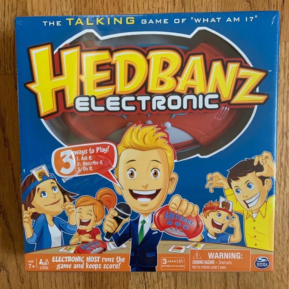 NEW Hedbanz Card Game Electronic Headbanz